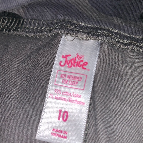 Girls Gray Camo Leggings from Justice - Picture 4 of 4